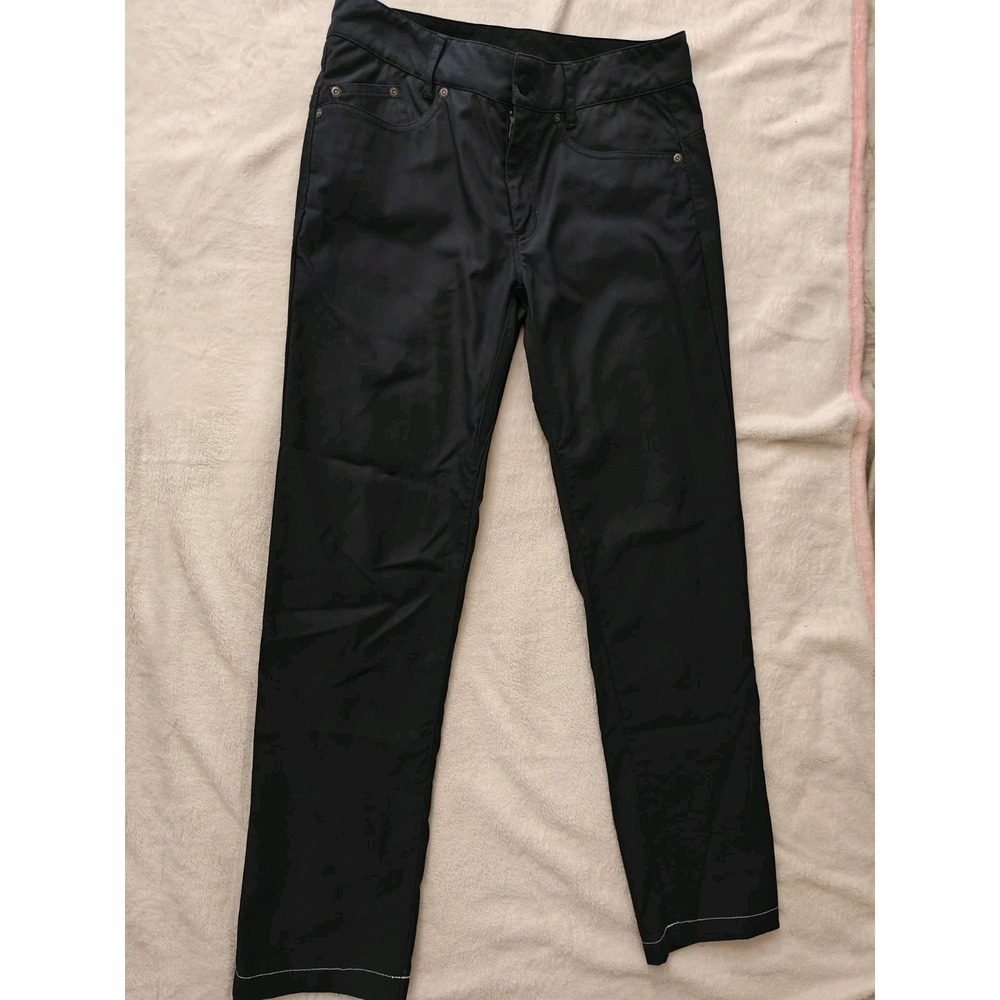 Outlier Navy Strongtwill Two Way Stretch DWR  Pants Size 30x31 Made in USA READ